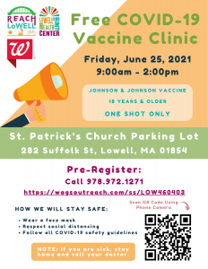 Free COVID-19 Vaccine Clinic