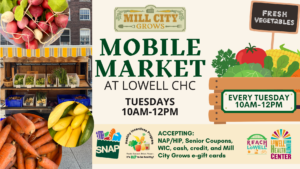 Mill City Grows | FRESH healthy produce to the Lowell