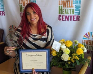 Lowell CHC's Carla Caraballo Receives 2023 Esther M. Holderby Extraordinary Community Health Worker Award